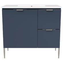Nevada 900mm Freestanding Vanity with Ceramic Countertop